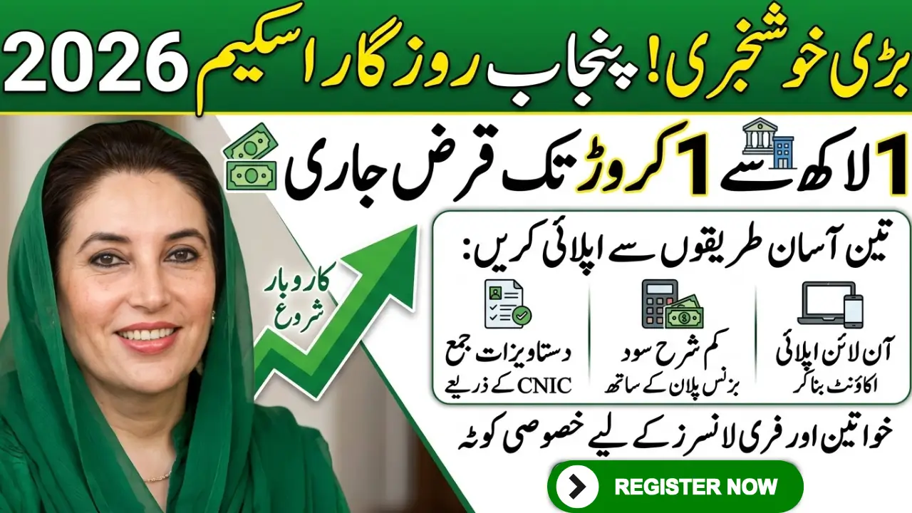 Punjab Rozgar Scheme 2026 Online Registration Step by Step Guide